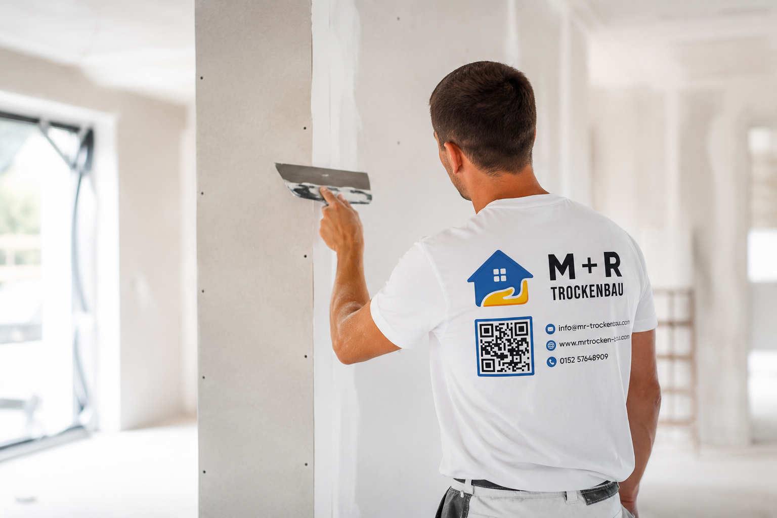 M+R Trockenbau bei der Arbeit